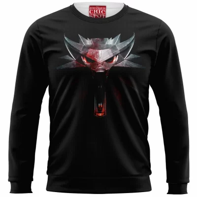 Game Zip Sweatshirt, The Witcher Zip Sweatshirt, Geralt of Rivia Zip Sweatshirt