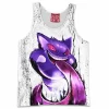 Anime Tank-Top, Gengar Tank-Top, Pokemon Tank-Top
