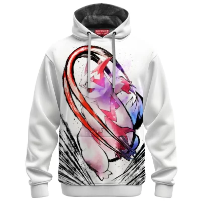 Anime Fleece-Hoodie, Zangoose Fleece-Hoodie, Pokemon Fleece-Hoodie