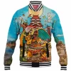 Anime Baseball-Jacket, Charmander Baseball-Jacket, Pokemon Baseball-Jacket