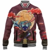 Anime Baseball-Jacket, Greninja Baseball-Jacket, Pokemon Baseball-Jacket