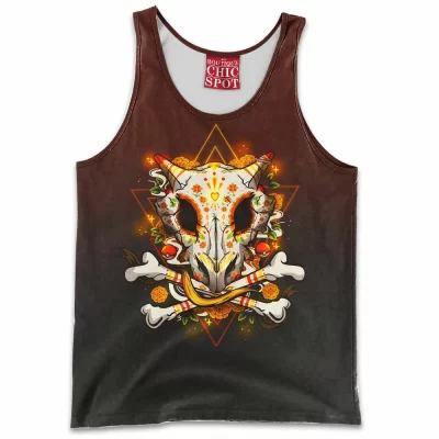 Anime Tank-Top, Cubone Tank-Top, Pokemon Tank-Top