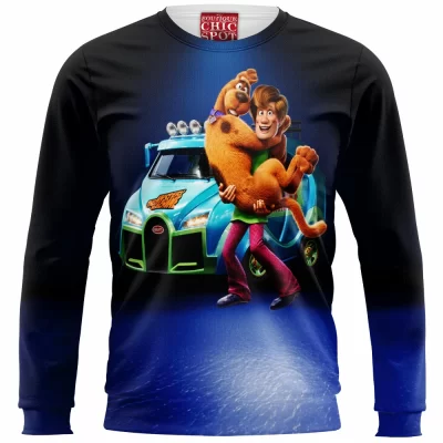 Scooby-Doo Zip Sweatshirt, Cartoon Zip Sweatshirt