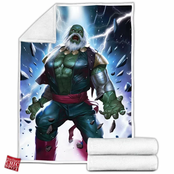 Maestro Hulk Fleece Blanket