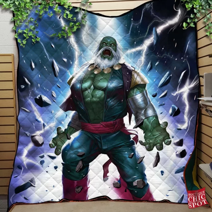 Maestro Hulk Quilt Blanket