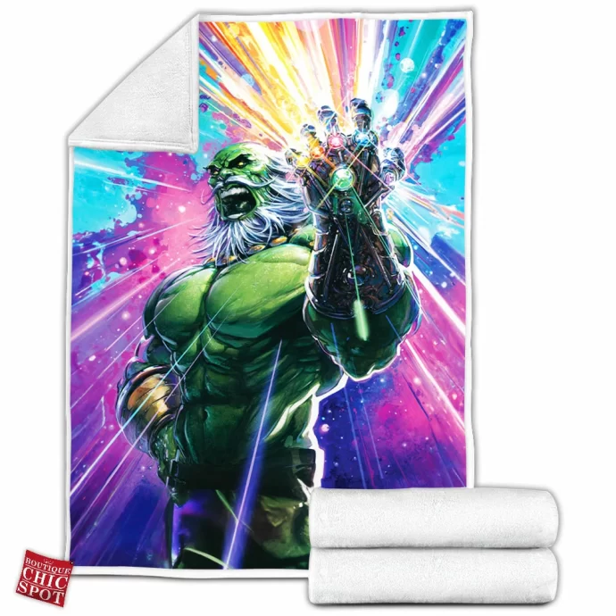 Maestro Hulk Fleece Blanket