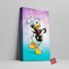 Donald Duck and Daisy Duck Canvas Wall Art