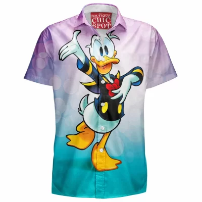 Animation Hawaiian-Shirt, Donald Duck Hawaiian-Shirt, Disney Hawaiian-Shirt
