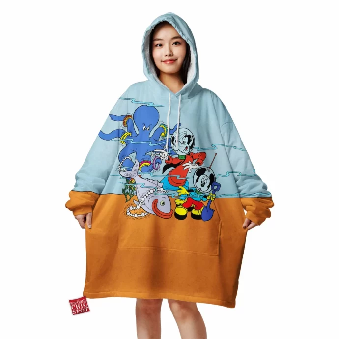 Mickey Mouse Blanket Hoodie