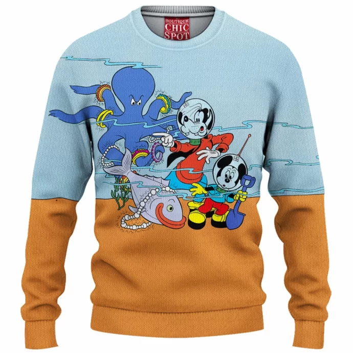 Mickey Mouse Knitted Sweater