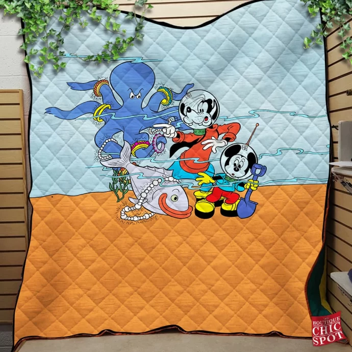 Mickey Mouse Quilt Blanket