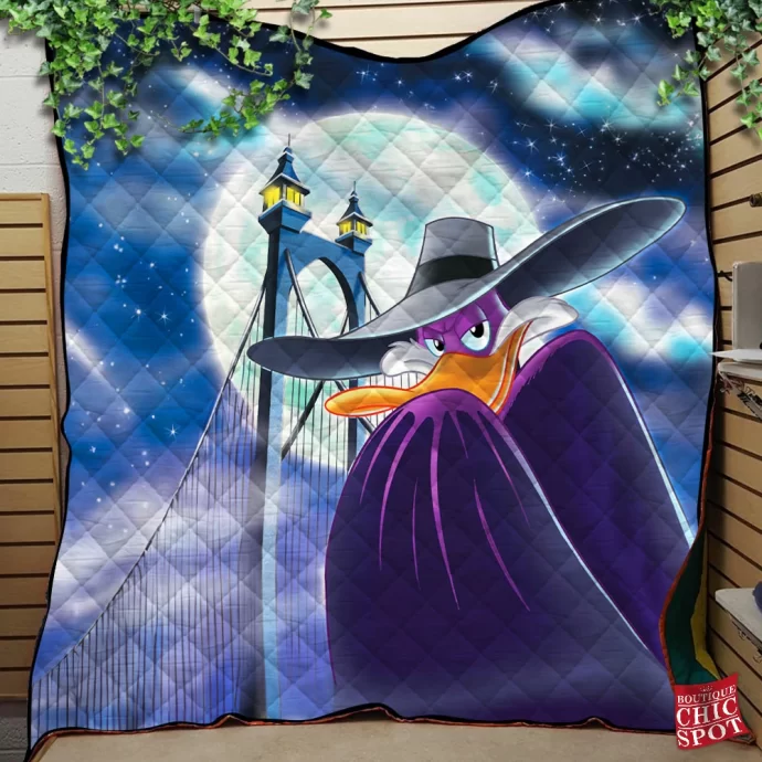 Darkwing Duck Quilt Blanket