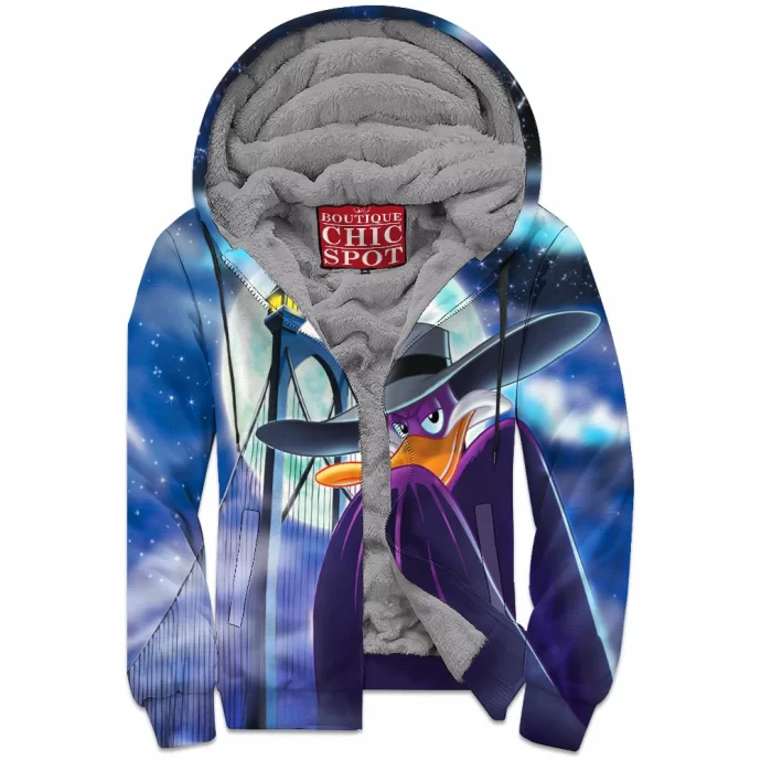 Darkwing Duck Zip Fleece Hoodie