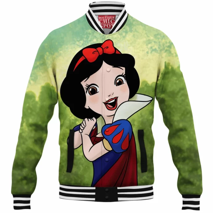 Snow White Baseball Jacket