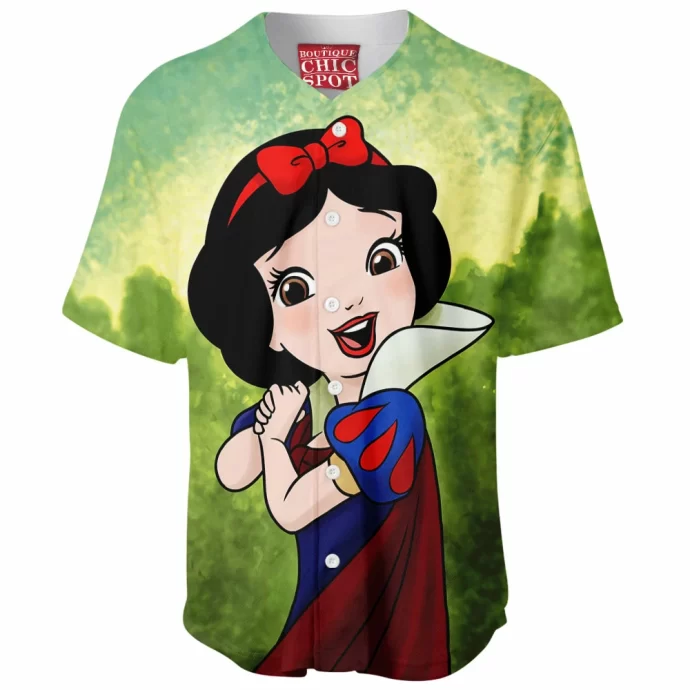 Snow White Baseball Jersey