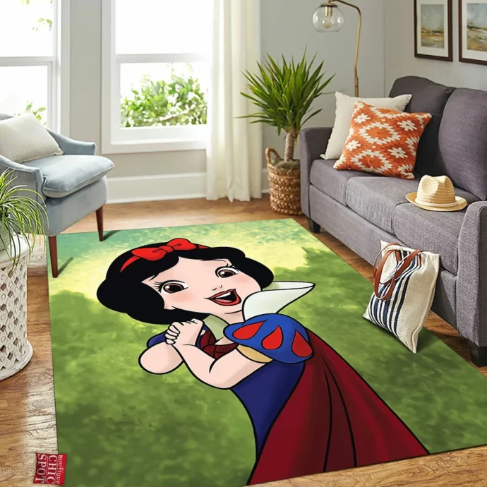 Snow White Rectangle Rug