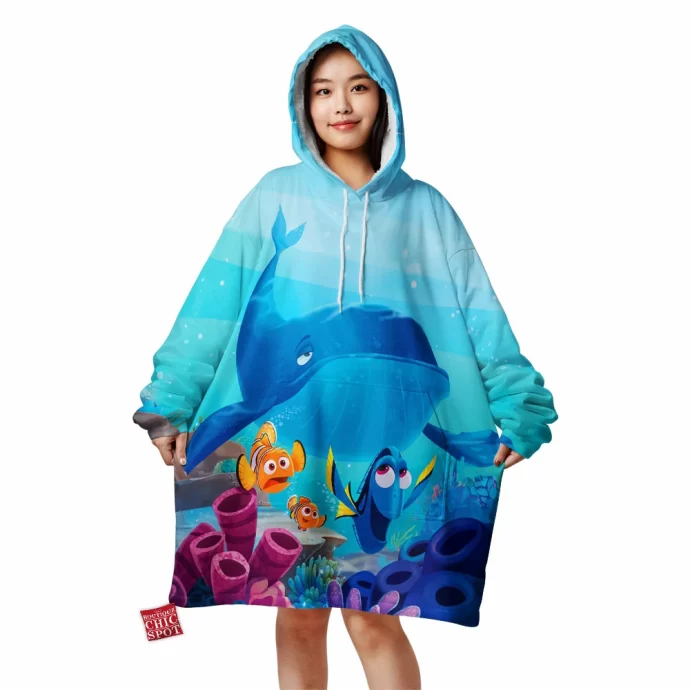 Finding Nemo Blanket Hoodie