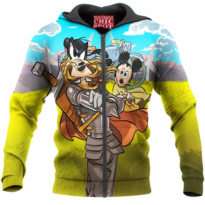 Goofy Zip Hoodie