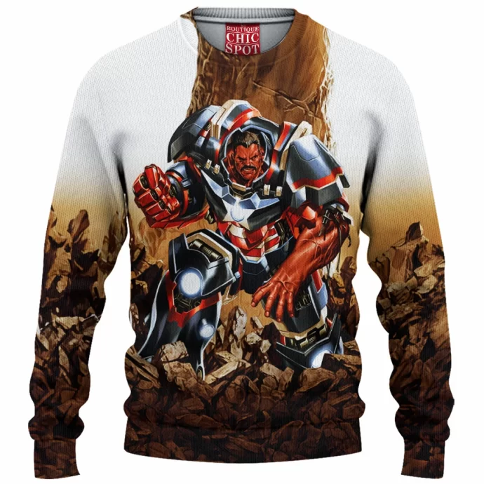 Red Hulk Knitted Sweater