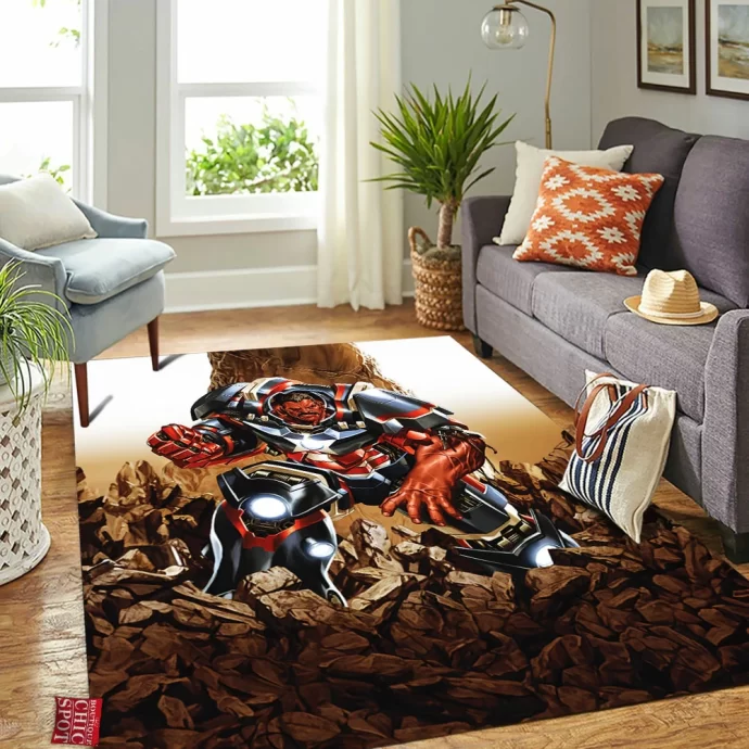 Red Hulk Rectangle Rug