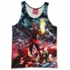 Captain America Tank-Top, Comic Tank-Top