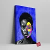 Black Woman Canvas Wall Art