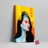 Asian Woman Canvas Wall Art