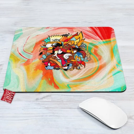 Animation Characters Mouse Pad