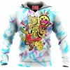 Cartoon Fleece-Hoodie