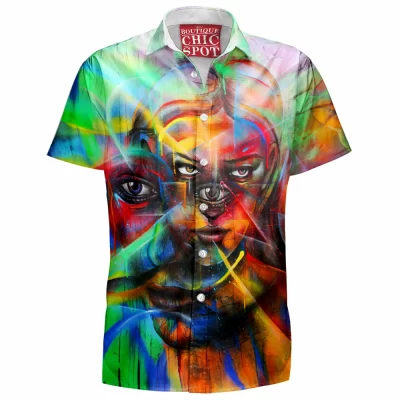 Abstract Hawaiian-Shirt