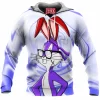 Bugs Bunny Fleece-Hoodie, Cartoon Fleece-Hoodie, Looney Tunes Fleece-Hoodie