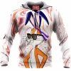 Bugs Bunny Fleece-Hoodie, Cartoon Fleece-Hoodie, Looney Tunes Fleece-Hoodie