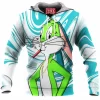 Bugs Bunny Fleece-Hoodie, Cartoon Fleece-Hoodie, Looney Tunes Fleece-Hoodie