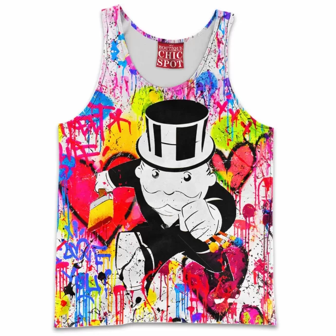 Mr. Monopoly Tank Top