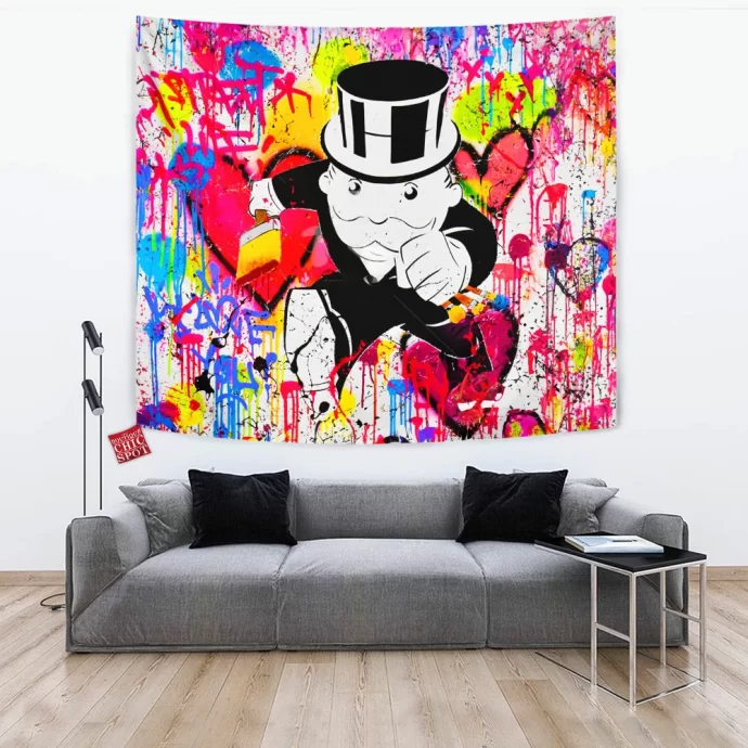 Mr. Monopoly Tapestry