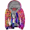 Game Zip-Fleece-Hoodie, Genshin Impact Zip-Fleece-Hoodie, Mona Zip-Fleece-Hoodie