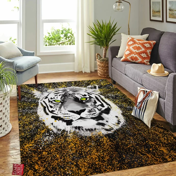 Tiger Rectangle Rug