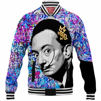 Salvador Dali Baseball-Jacket