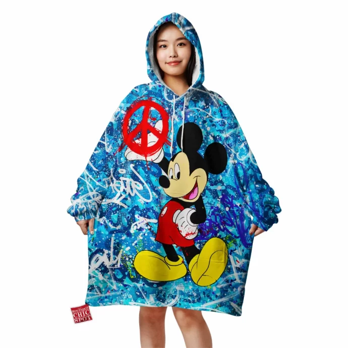 Mickey Mouse Blanket Hoodie