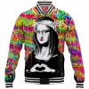 Game Baseball-Jacket, Genshin Impact Baseball-Jacket, Mona Baseball-Jacket