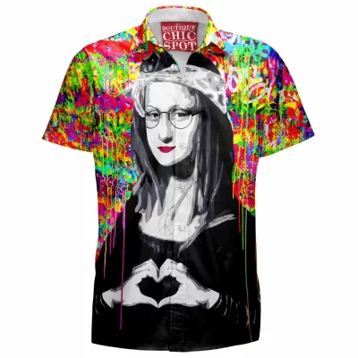 Game Hawaiian-Shirt, Genshin Impact Hawaiian-Shirt, Mona Hawaiian-Shirt