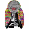 Game Zip-Fleece-Hoodie, Genshin Impact Zip-Fleece-Hoodie, Mona Zip-Fleece-Hoodie
