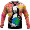 Game Fleece-Hoodie, Genshin Impact Fleece-Hoodie, Mona Fleece-Hoodie