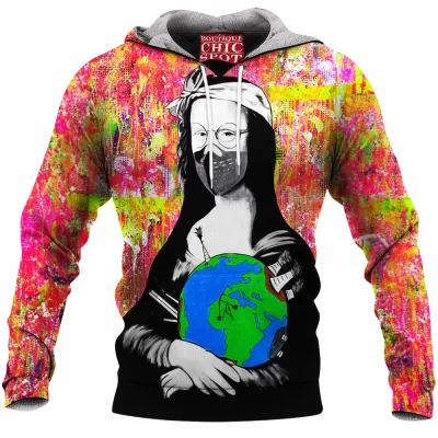Game Fleece-Hoodie, Genshin Impact Fleece-Hoodie, Mona Fleece-Hoodie