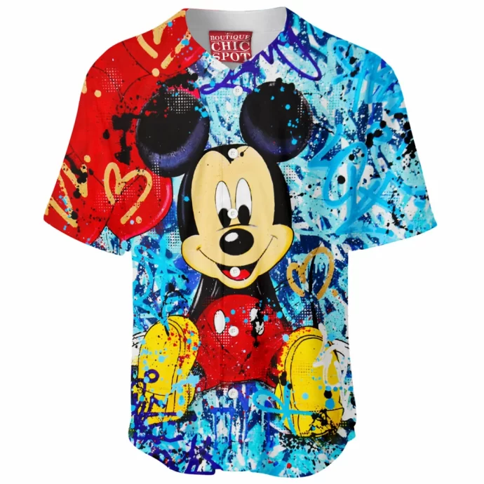 Mickey Mouse Baseball Jersey