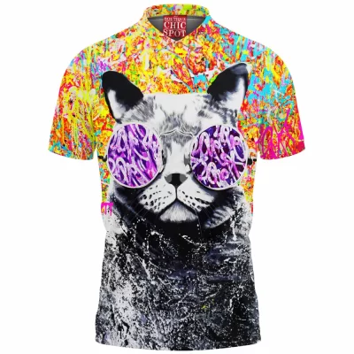 Cat Polo Shirt