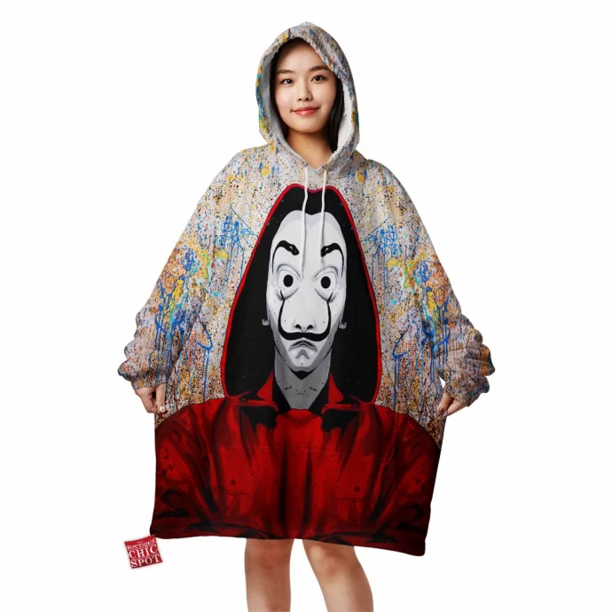 Money Heist Blanket Hoodie