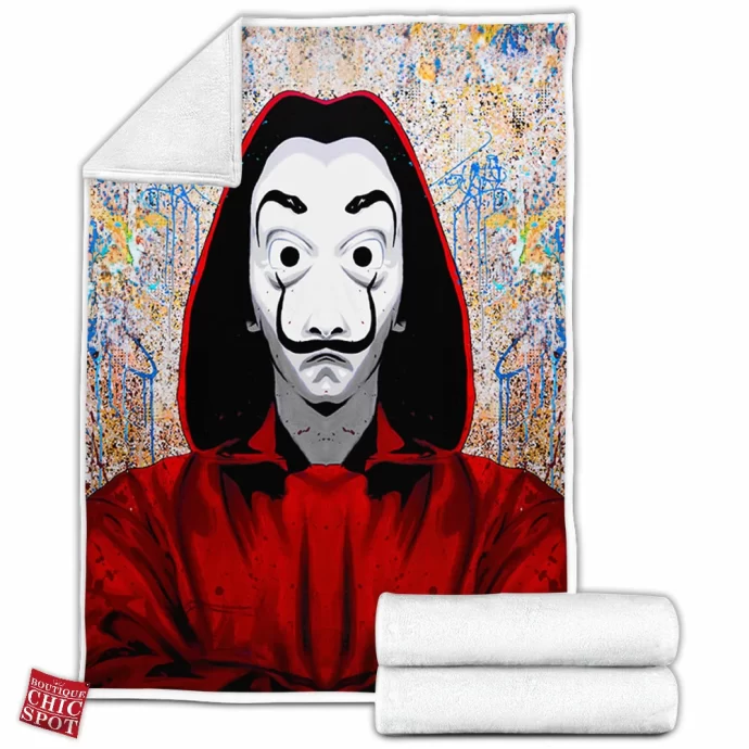 Money Heist Fleece Blanket