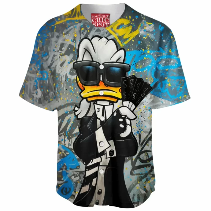 Donald Duck Baseball Jersey