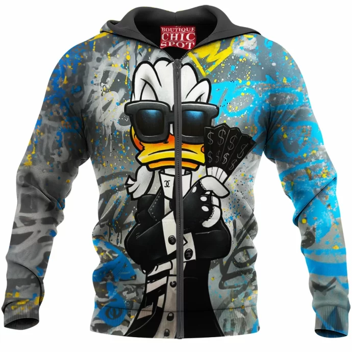 Donald Duck Zip Hoodie